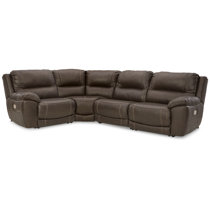 Caranova dual deals power reclining sectional